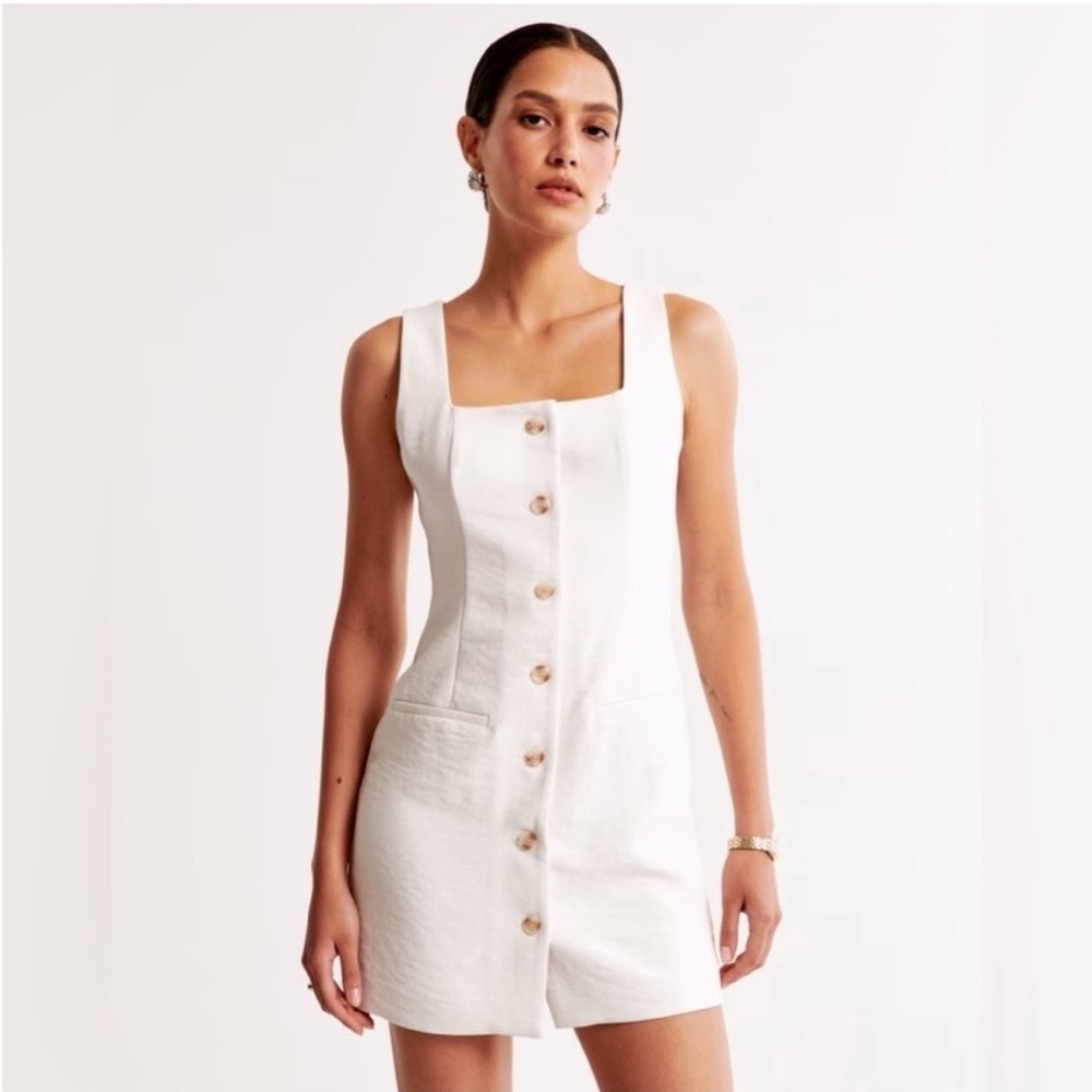A&F Mara Squareneck Vest Mini Dress